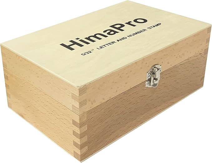 HimaPro Letter and Number Stamp Set 36pcs 40Cr Alloy Steel Metal Stamp Number & - Image 6