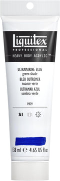 Liquitex Professional Heavy Body Acrylic Paint, 4.65-oz Tube, Ultramarine Blue by Liquitex