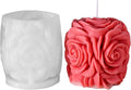 Rose Candle Silicone Molds Valentine's Day Handmade 3D Candle Molds by OMDBAGD