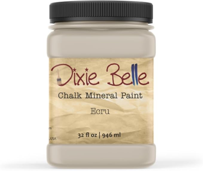 Dixie Belle Paint Company Chalk Finish Furniture Paint – Ecru – Matte Chic by DixieBellePaintCompany