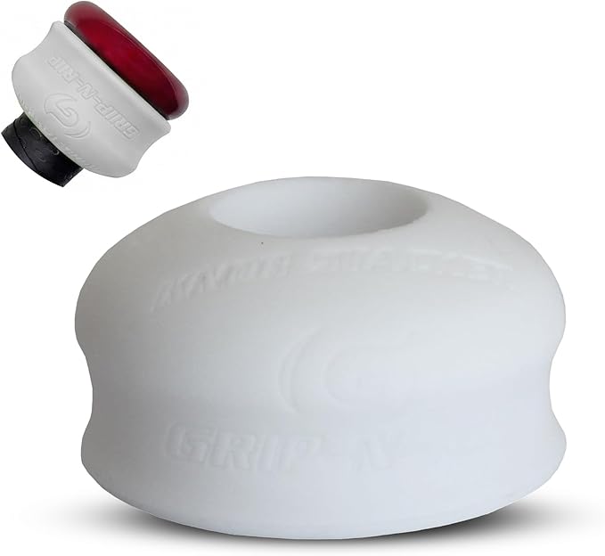 Grip-N-Rip Knob Stacker Choke-Up Ring for Baseball/Softball Bats Provides Choking Up Space & Relief from Bat Sting, Stackable for Custom Fit and Comfort