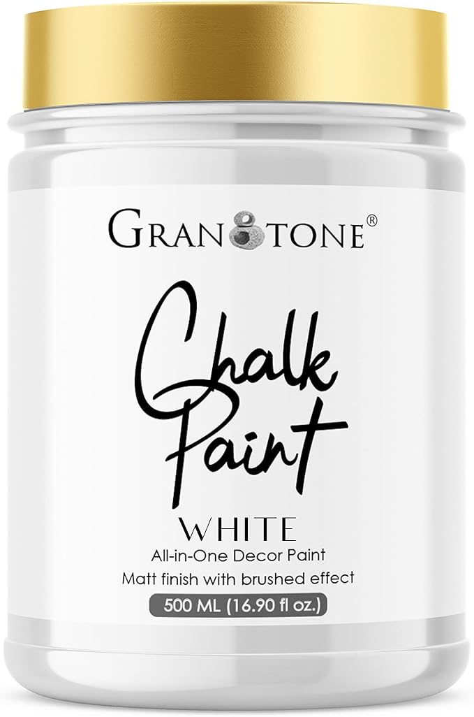 GRANOTONE Chalk Paint for Furniture | Matt-Finish Water-Based Acrylic Paint for by GRANOTONE