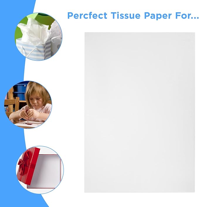 152 Sheets 27x19 Inches Wet Strength Tissue Paper - Image 4