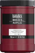 Liquitex BASICS Acrylic Paint, 946ml Jar, Cadmium Red Deep Hue by Liquitex