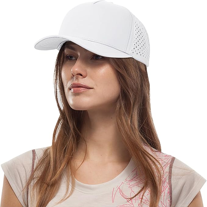 HH HOFNEN Quick Dry Baseball Cap Mesh Snapback Hat Sun and Rain Protection Golf Ball Cap for Men Women