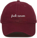 DSGN By DNA Fuck Trump Embroidered Baseball Cap Cotton Adjustable Dad Hat
