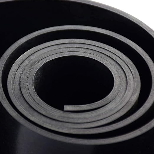 DOBTIM Neoprene Rubber Sheet Rolls 1/8" Thick X 12" Wide X 48'' Long, Solid - Image 6