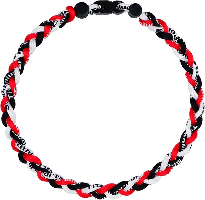 Baseball Rope Necklaces, League Team Colors Braided Necklace, Baseball Team Gifts
