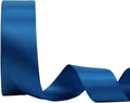 LaRibbons 1 1/2 Inch 50 Yard Double Faced Satin Ribbon, Royal Blue Satin Craft by LaRibbons