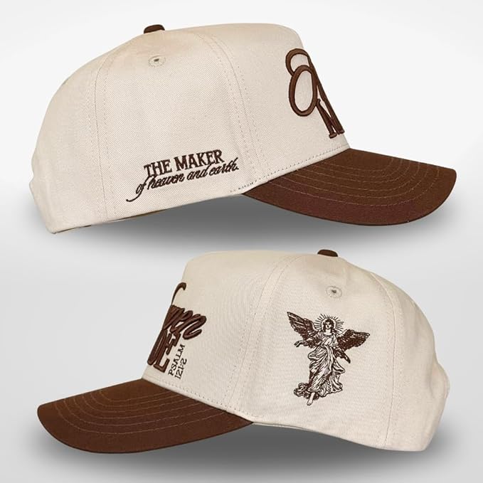Vintage Faith & Forever Trucker Hat | Men & Women | Christian Cross Jesus Hats | Bachelorette Bride Hat | Cotton | Snapback