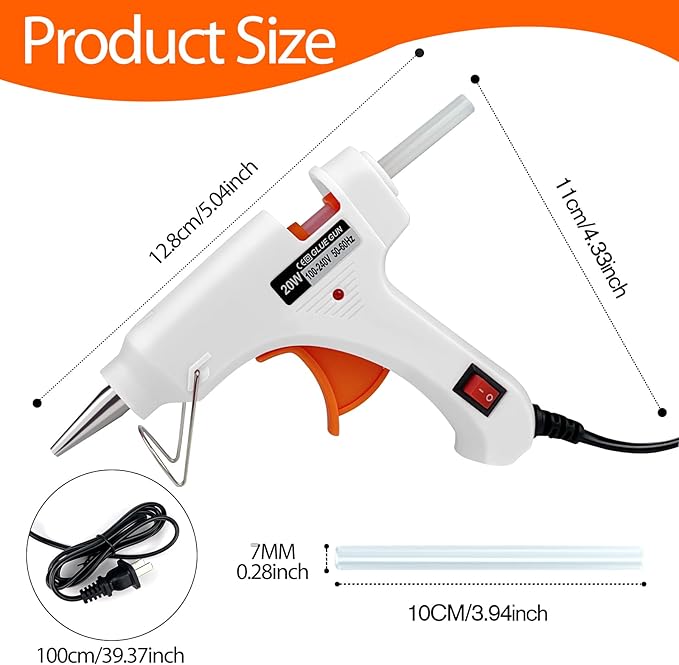 Mini Hot Glue Gun, Hot Melt Gun - Image 2
