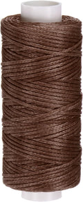 uxcell Leather Sewing Waxed Thread, 55 Yards / 50m 0.8mm 150D Flat Polyester by uxcell