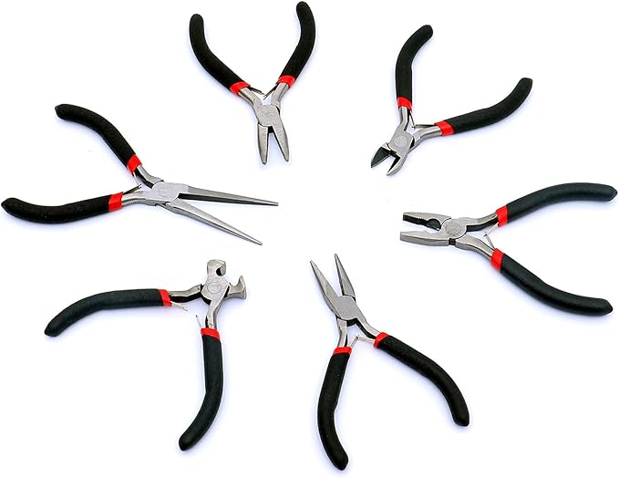 6 PCS Mini Pliers Set - Image 3