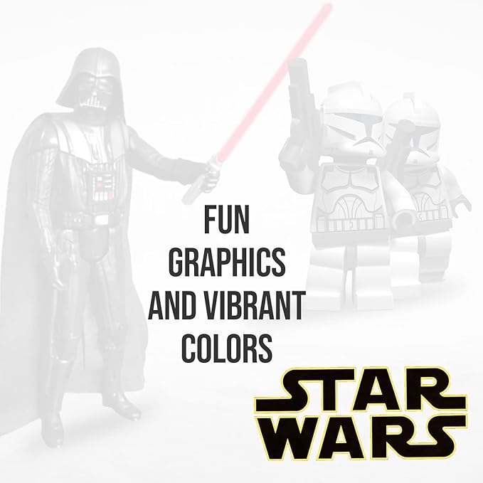 Star Wars Classic Embroidered Logo Flatbrim Baseball Cap Hat, Boys Youth