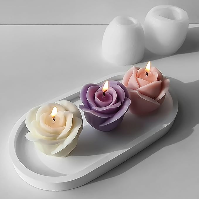 Cylinder Molds Silicone Wave Spiral Candle Mold - Image 6