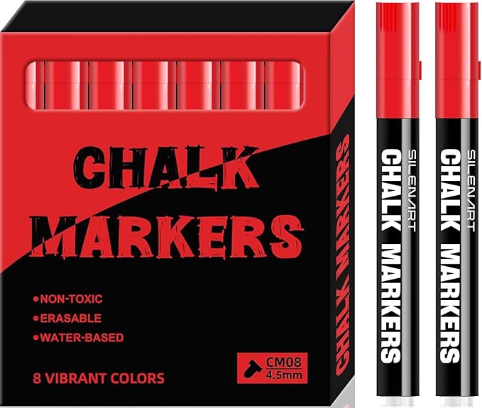 SILENART Chalk Markers by SILENART-THEARTOFSILENCE