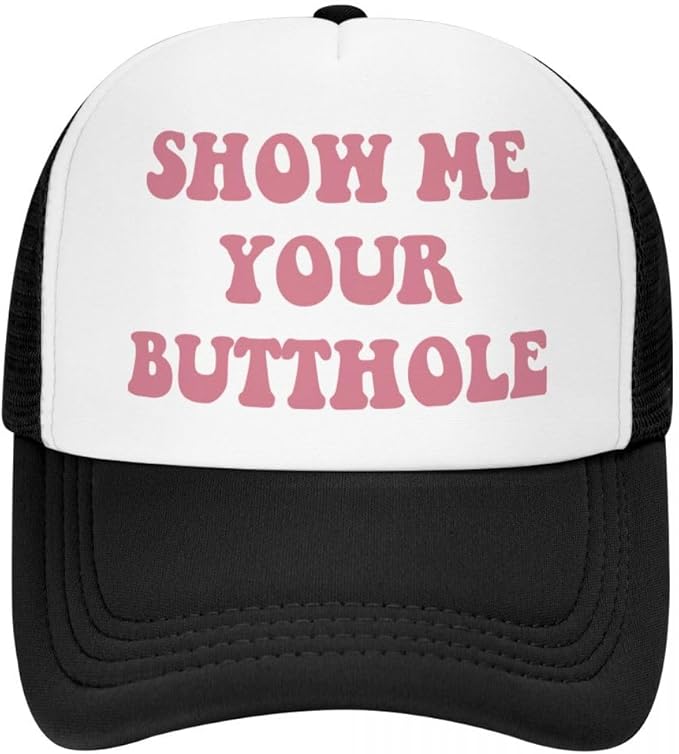 Funny Trucker Hat for Women Hot Pink Funny Gag Trucker Hats for Men Girls Trip