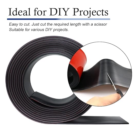 Neoprene Rubber Strips Self Adhesive Solid Rubber Sheets, Rolls & Strips - Image 3