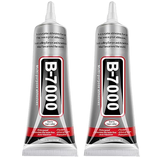 B7000 Jewelry Glue for Jewelry Making, FITTDYHE 2PCS 50ML/1.69 fl oz Clear by FITTDYHE