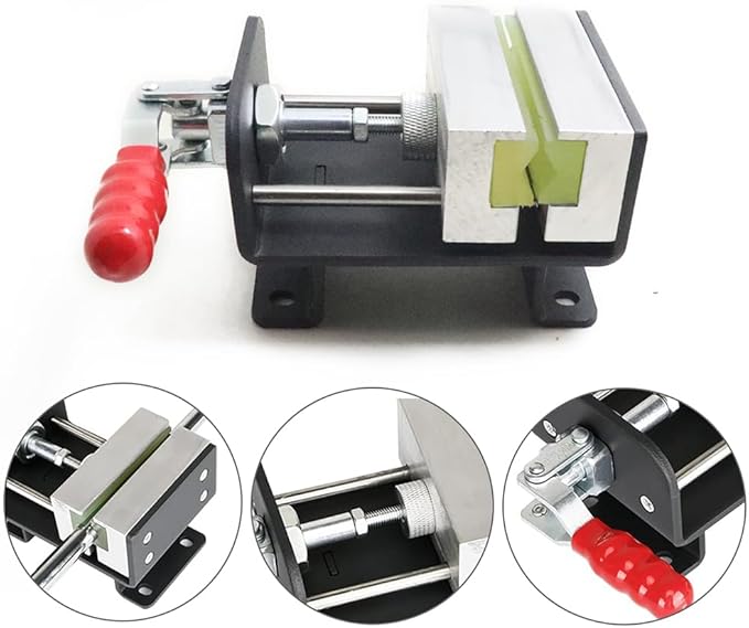 Golf Club Vise Precision Shaft and Grip Work Complete Tool for Golf Grip Replacement and Club Customization, Professional Golf Grip Replacement Accessories