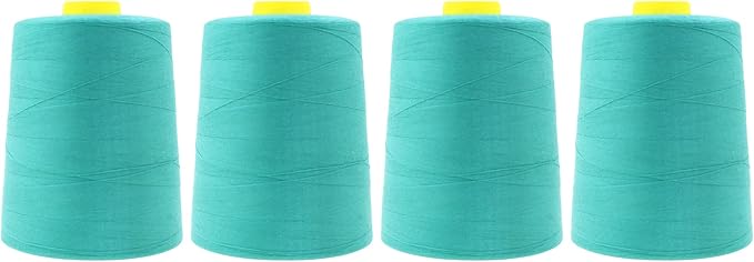 Mandala Crafts 4 Pack of Serger Threads Cones Spools by MandalaCrafts