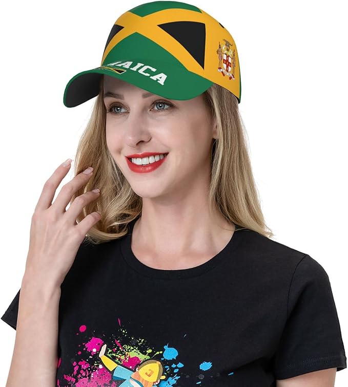 National Flags Baseball Cap for Men Women, Fashion Adjustable Sun Protection Visor Caps Trucker Hat Patriotic Caps