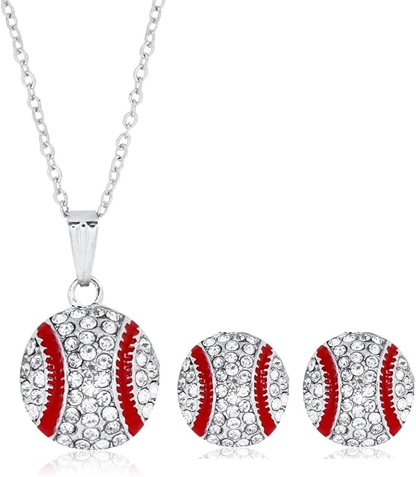 Baseball Earrings for Women Baseball Mom Accessories Essentials Game Day Fan Gifts Lightweight Sports Stud Earrings Jewelry Game Day Shirts Women
