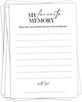 Birthday Party Games, My Favorite Memory, Fun Birthday Game by sahjzk