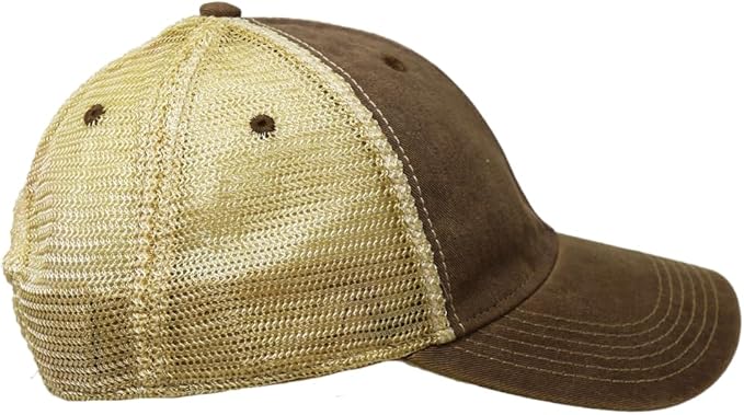 Vintage Distressed Baseball Cap – Unstructured Fit Adjustable Snapback Hat for Men & Women