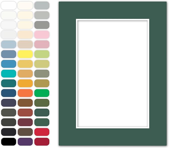 Poster Master Forest Shadow Matboard – 4-Ply Acid-Free Picture Mat Board by PosterMaster