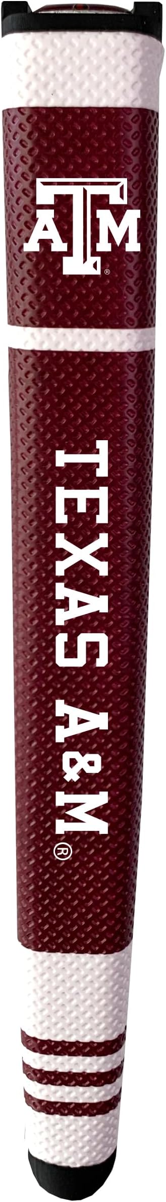 Team Golf NCAA Golf Putter Grip with Removable Gel Top Ball Marker, Durable Wide Grip & Easy to Control