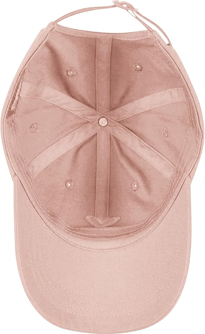 Pairxily Vintage Heart Embroidered Baseball Cap Distressed Adjustable Hat for Women Low Profile Dad Hats Unisex Cotton Cap