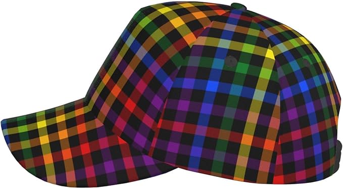 LGBT Gay Pride Rainbow Hat Men Women Baseball Cap Adjustable LGBT Trucker Hat Unisex Style Headwear Hats