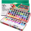 Mont Marte Watercolor Set Full Pan Signature 73pcs, Including 50 Bright and 22 by MontMarte