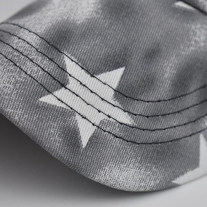 Criss Cross Hat Washed Distressed Baseball Cap Ponytail Hat High Messy Bun Ponycap for Women