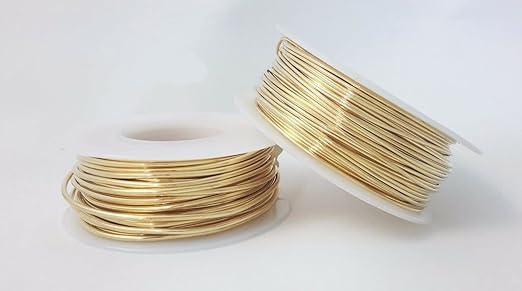16 Gauge, Jeweler's Brass Wire, Round Dead Soft CDA #230 Alloy Jewelry Grade - - Image 5