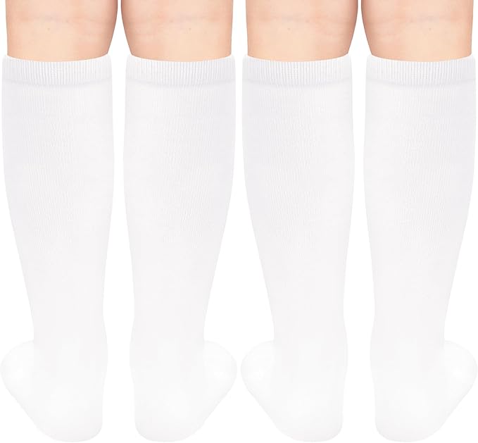 qikqik Toddler Soccer Socks Kids Soccer Socks Boys Baseball Sock Youth Football Sock Girls Softball Accessories Team Sports