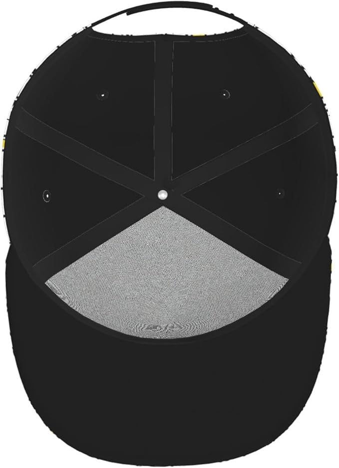 Fashion Snapback Hat for Men Women, Hip Hop Style Baseball Cap Flat Bill Hats Adjustable Trucker Sun Hat