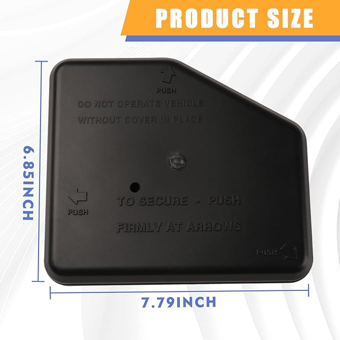 Club Car Electrical Component Box Asm/Electrical Box Cover, Fits for Gas Club Car DS 1992-2015, OEM#1013609, 1015777/102711201, 1015373, 1014808, 1015372