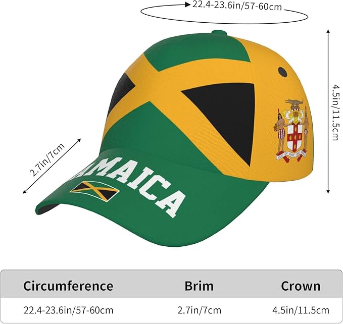 National Flags Baseball Cap for Men Women, Fashion Adjustable Sun Protection Visor Caps Trucker Hat Patriotic Caps
