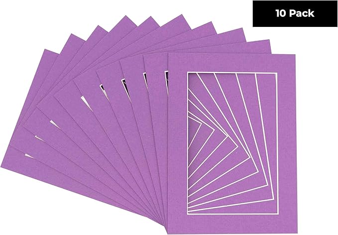 5.5x8.5 Mat for 8.5x11 Frame - Image 2