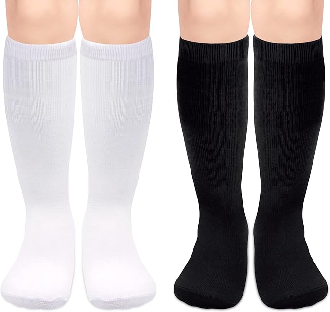 qikqik Toddler Soccer Socks Kids Soccer Socks Boys Baseball Sock Youth Football Sock Girls Softball Accessories Team Sports