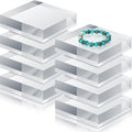 Remerry 8 Pieces Acrylic Display Block 4 x 4 x 1 Inch Clear Polished Acrylic by Remerry