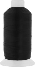 Mandala Crafts Black Heavy Duty Thread by MandalaCrafts