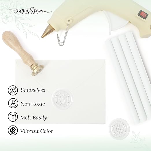 Glue Gun Wax Seal Sticks, Antique Stamp Seals, Letter Sealer, Scrapbook Supplies - Image 4