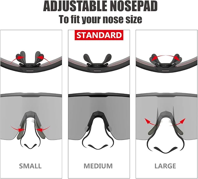 Eazyrun Kids Polarized Sports Sunglasses for Age 8-12 Youth Baseball Softball Cycling Glasses UV Protection for Boy Girl