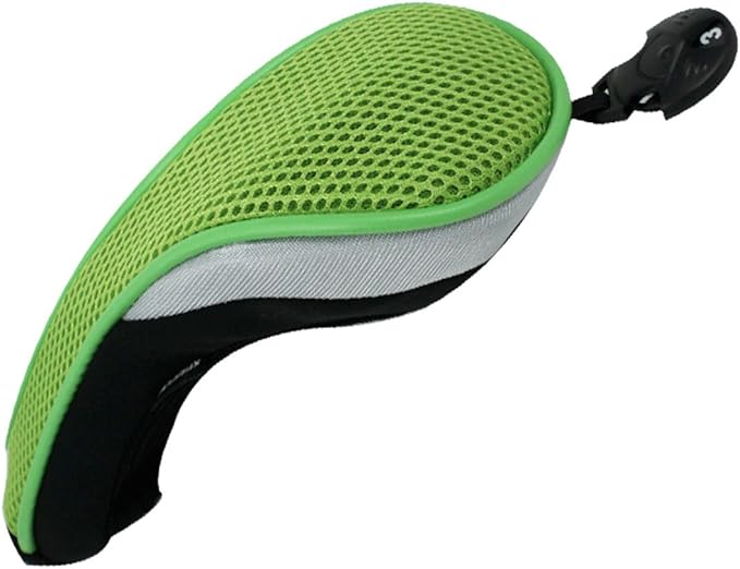 Andux Mesh Golf Hybrid Club Head Covers with Dial Number Tags, 4pcs/Set