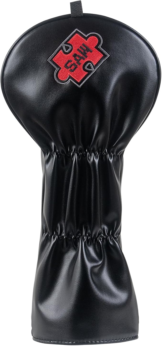 Big Crazy Golf Headcovers - Funny Golf Club Covers - Driver Headcover with Tour Grade PU Leather - Golf Driver Headcover, Waterproof Golf Head Covers, Soft Lining Golf Gift