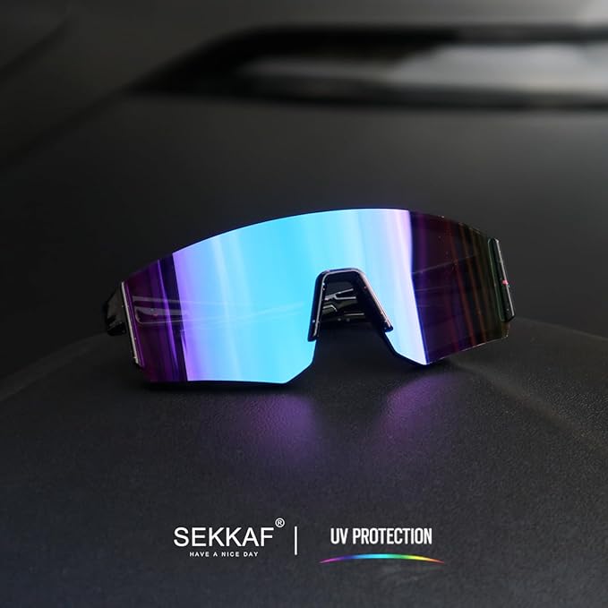 SEKKAF Youth Baseball Sunglasses for Boys Girls Age 6-12 Softball Cycling Sports Sunglasses for Kids Lightweight Frame