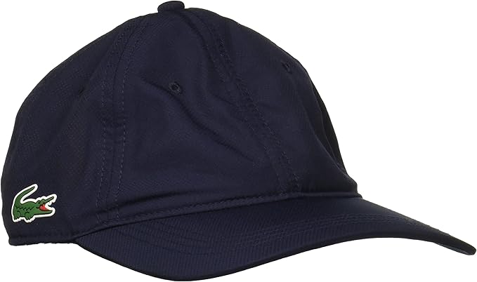 Lacoste Unisex Adult Side Mini Croc Diamond Weave Taffeta Cap